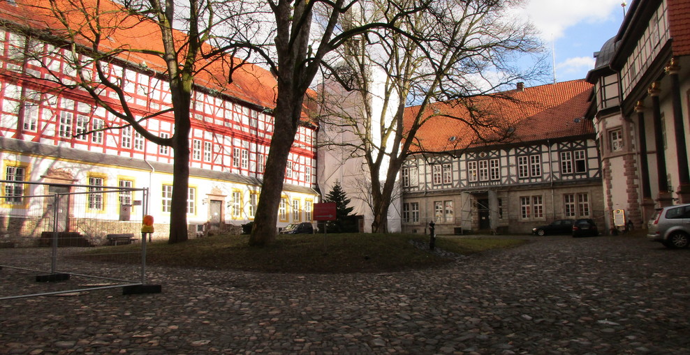 Schmuckbild Innenhof des Schloßes